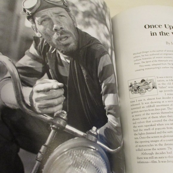 Harley Davidson Vintage 2000 Large White Black Red Graphic Motorcycle Book - Picture 6 of 10